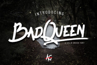 Bad Queen: A Bold Display Font for Web Design