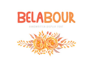 Belabour Font: A Whimsical Display Typeface for Brands