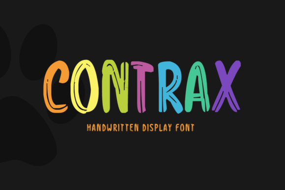 Contrax Typeface: Bold Display Fonts for Campaigns