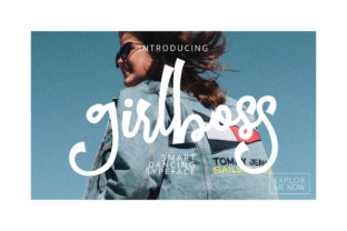 Girlboss: A Bold Display Font for Web Design
