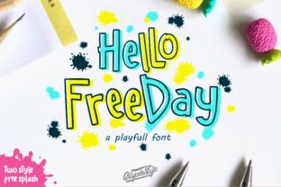 Hello Freeday: A Whimsical Display Font for Editorial Design