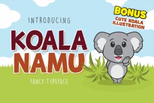 Koala Namu: A Playful Display Font for Web Design