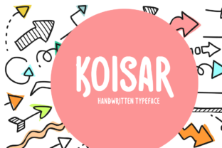 Koisar: A Handwritten Display Font for Web Design