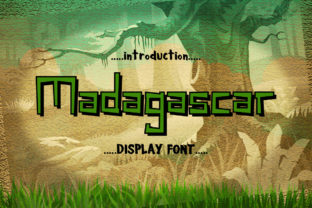 Madagascar: A Whimsical Display Font for Editors
