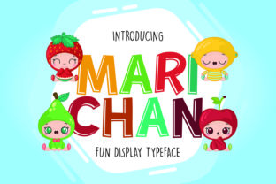 Marichan: A Whimsical Display Font for Editors