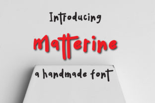 Matterine Font Review: A Playful Typeface for Bold Brands