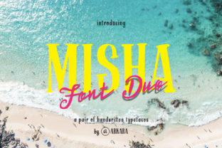 Misha Duo: A Bold Display Font for Campaigns