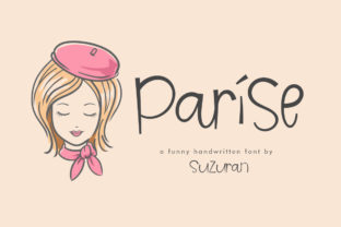 Parise Font: A Light Display Typeface for Social Campaigns