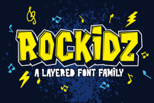 Rockidz: A Bold Handwritten Font for Modern Branding