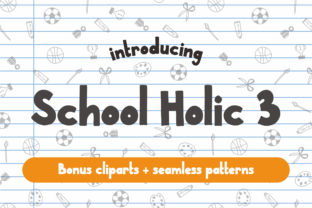 School Holic 3: A Handwritten Display Font for Authentic Branding