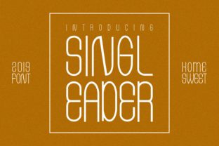Singleader Font: Elevate Your Brand Identity