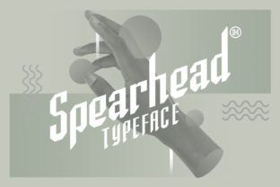 Spearhead Typeface: A Bold Display Font for Branding