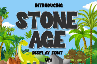 Stone Age: A Bold Display Font for Web Headers
