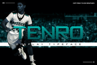 Tenro: A Bold Display Font for Modern Web Design