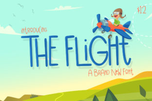 The Flight Typeface: Bold Charm for Branding